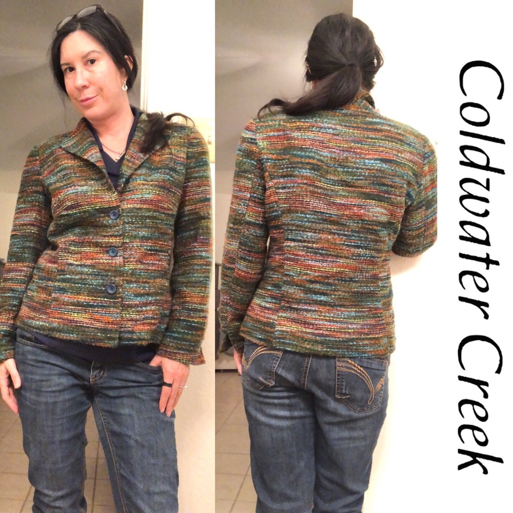 Beautiful Multicolored Jacket Small - image 1